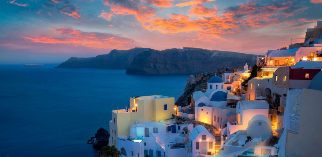 where is santorini