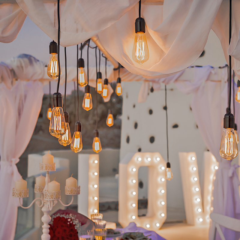 Santorini Fairy lights