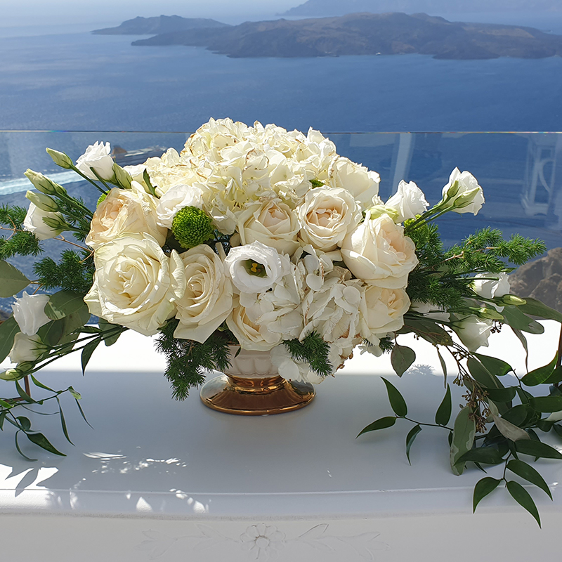 Santorini Wedding decoration