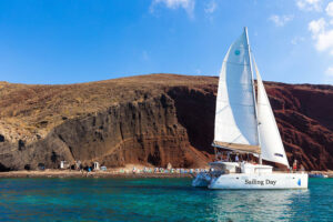 Santorini travel sailing tour